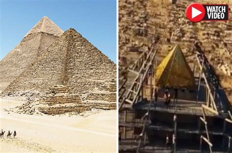 egyptian pyramids vital clues left by aliens reveal how giza complex