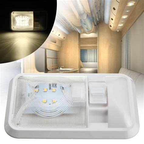 cargo camper rv interior led light trailer boat lamp ceiling  car van  matcc