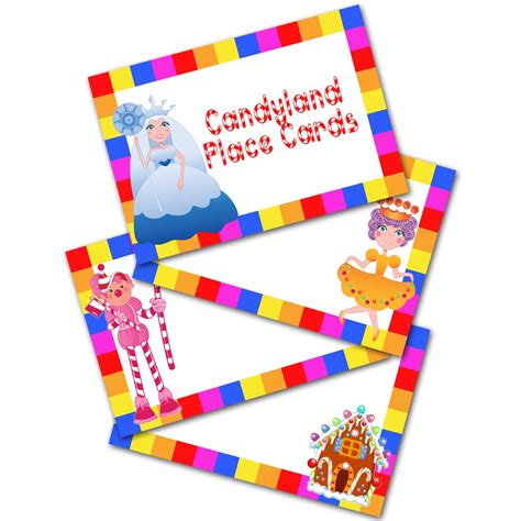 candyland  printables