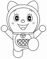 Doraemon Coloring Drawings Gian Cartoon Printable Character Doremon Drawing Sheets Kids Easy Pages Characters Sketches Simple Girl sketch template