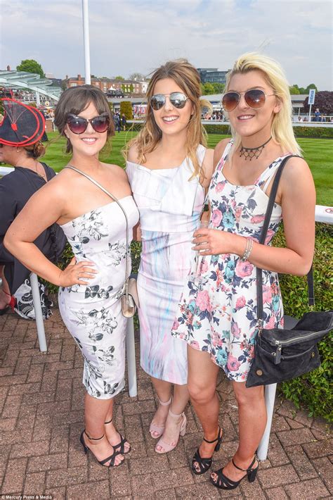 chester races 2017 best dressed guests on ladies day daily mail online