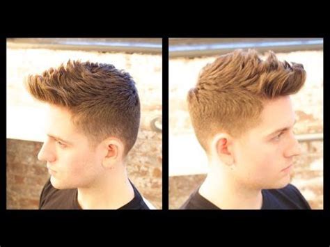 mens haircut tutorial male model haircut thesalonguy youtube