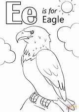 Coloring Letter Pages Alphabet Eagle Color Printable Preschool Kids Mudge Henry Worksheets Craft Words Letters Animal Getcolorings Print Colorings Drawing sketch template