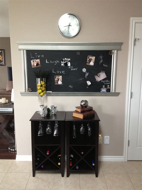 diy magnetic chalkboard coffee decor kitchen kitchen decor home deco