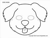 Nose Firstpalette Printables Malvorlage Basteln Hund Tiermasken Masken Mascara Mascaras Antifaz Malen Từ Lưu ã Smurf sketch template
