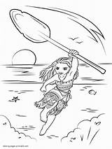 Moana Coloring Pages Printable Princess Print Disney Look Other Ads Google sketch template
