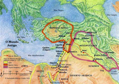 cartografia bíblica básica antigo e novo testamento