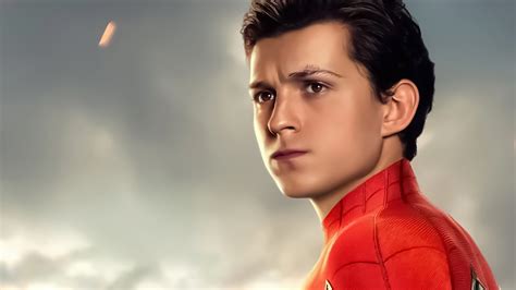 tom holland spider man   home poster  resolution wallpaper hd movies