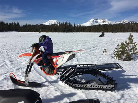 timers guide  riding  snow bike cascade snow bike