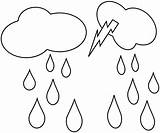 Unwetter Wada Shaniwar Cloudy Partly Dachs Clipartmag Boyama Yağmur Damlası Bulut Yagmur sketch template