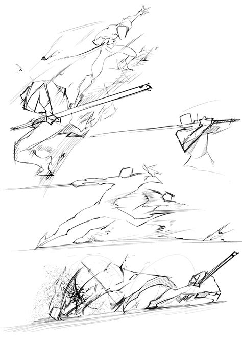 Pin By Dead On アクションシーン Drawing Poses Art Reference Poses Art Poses
