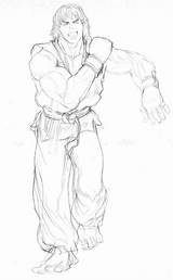 Ken Fighter Street Ryu Drawing Concept Character Ikeno Daigo Sketches Choose Board sketch template