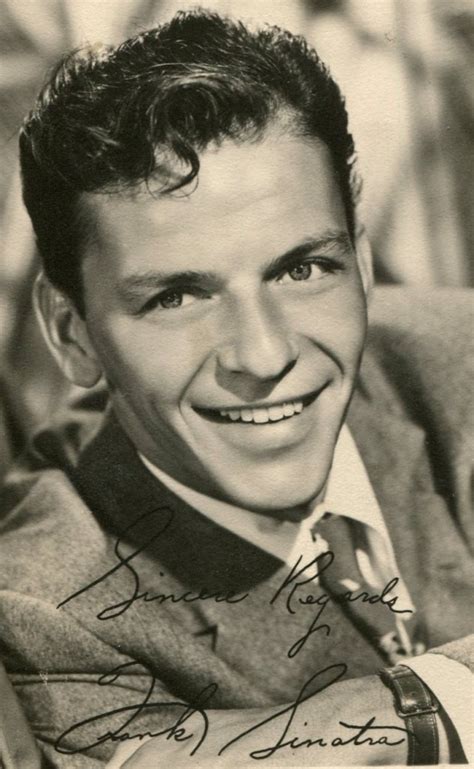 Frank Sinatra Movies And Autographed Portraits Through The