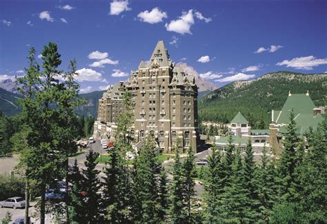 fairmont banff springs afar