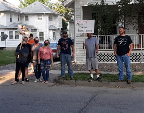 Protesters Picket Outside Sex Offender S Home In