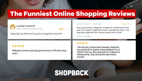 funny  shopping reviews    laughing  day