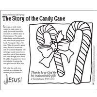 christmas candy cane story candy cane coloring page candy cane