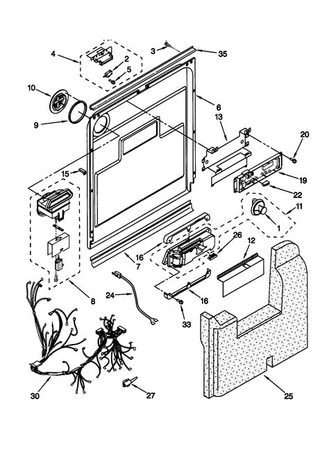 kenmore  dishwasher wiring diagram wiring diagram pictures
