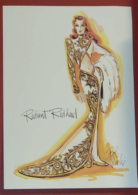 radiant redhead by bob mackie collectors weekly