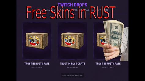 twitch drop  rust crate opening youtube