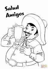 Amigos Salud Migos Kolorowanki Kolorowanka Przyjaciele Zdrowie Cinco Kategorii Supercoloring sketch template