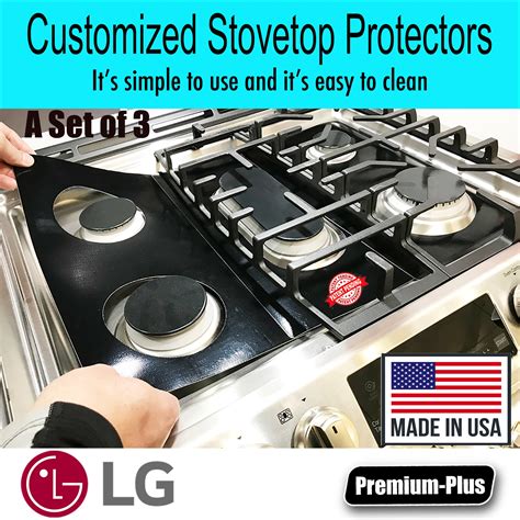 lg stove protector liners  lg gas ranges  shipping premium