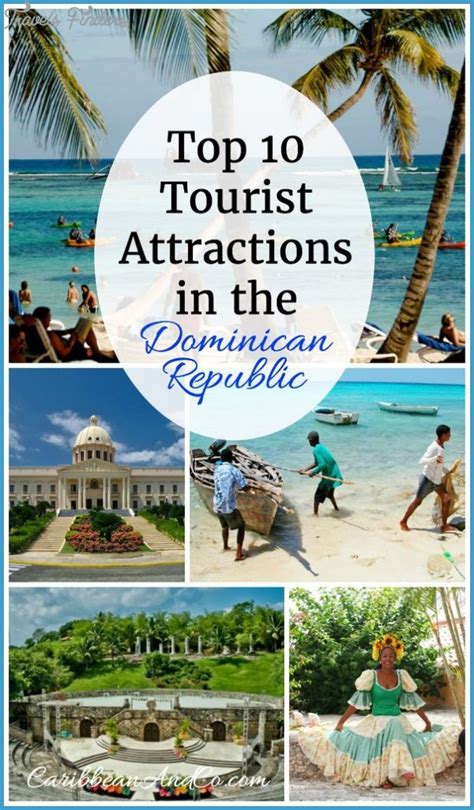 The Dominican Republic Map Tourist Attractions
