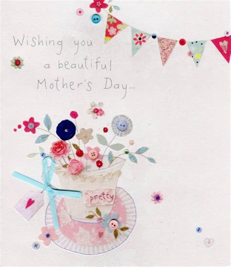 wishing you a beautiful mother s day button box greeting