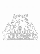 Timberwolves Minnesota Nba Cnc Letscolorit sketch template
