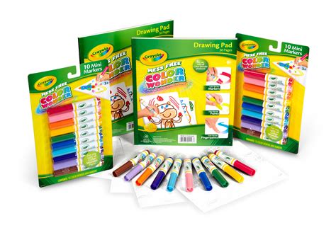 amazoncom crayola color  mess  coloring  mess markers