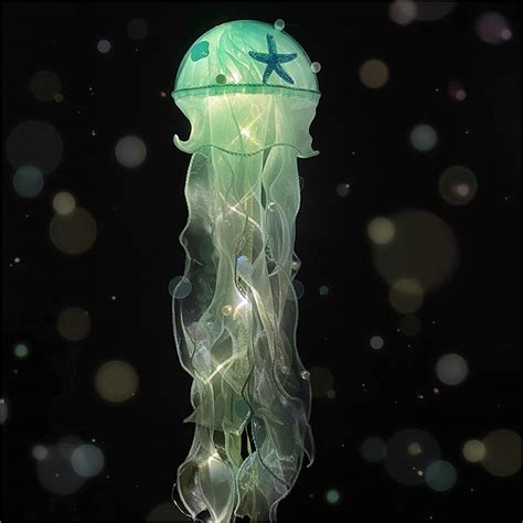 swuslia diy jellyfish light kit diy jellyfish lentern  sea ceiling
