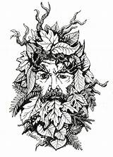 Man Green Drawings Drawing Pagan Sketch Greenman Celtic Coloring Tattoo Sketches Tattoos Paintingvalley Deviantart Greenmen Interesting Tree Favourites Add Choose sketch template