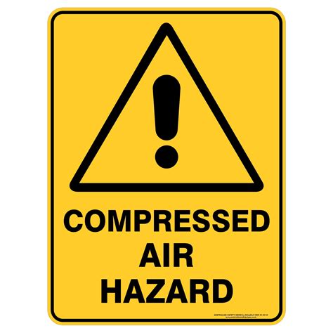 compressed air hazard buy  discount safety signs australia