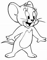 Coloring Pages Jerry Drawing Tom Drawings Cartoon Sketches sketch template