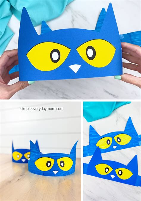 easy pete  cat headband   fun  simple childrens book