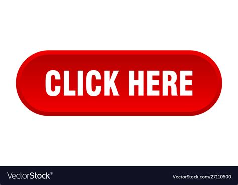click  button  rounded red sign royalty  vector