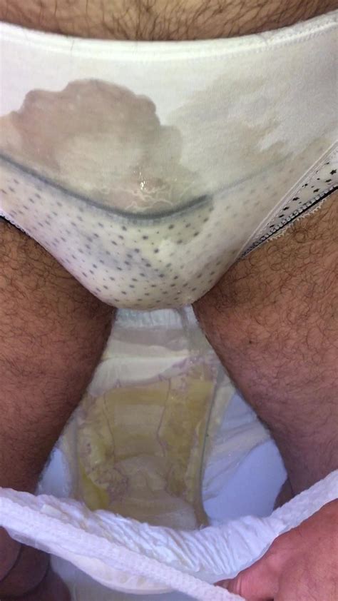 pissing thru my wet panties into a diaper free gay porn