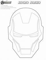 Iron Man Printable Masks Mask Coloring Halloween Face Avengers Kids Template Para Helmet Imprimir Clipart Pages Diy America Organization Google sketch template