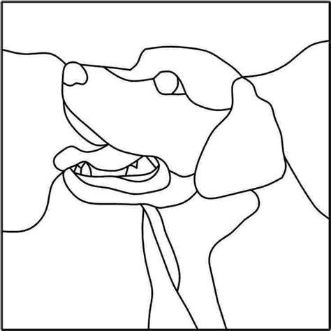 printable labrador retriever coloring pages stained glass quilt