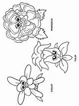 Scout Lupe Puppets Petal sketch template