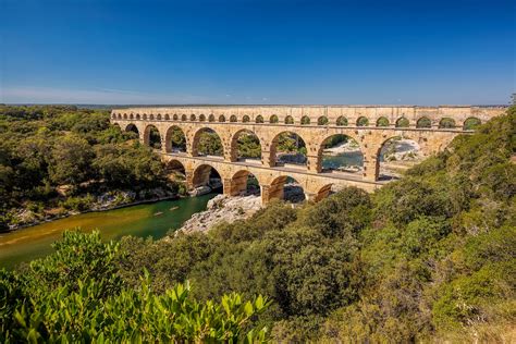 Aquädukt Pont Du Gard Spuren Der Römer Provence Info De