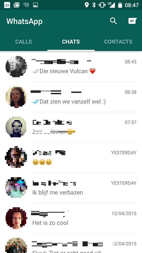 whatsapp vernieuwt uiterlijk android app computer idee