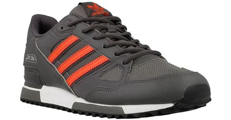 adidas zx  mens shoes trainers  orange  men lyst uk