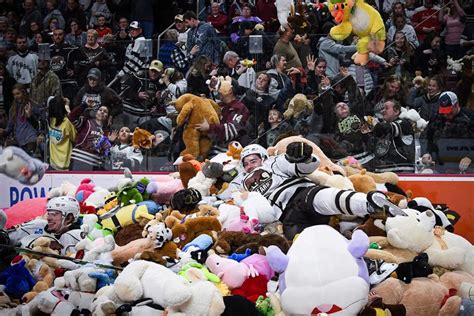 World Record Set Again In Hershey Teddy Bear Toss The