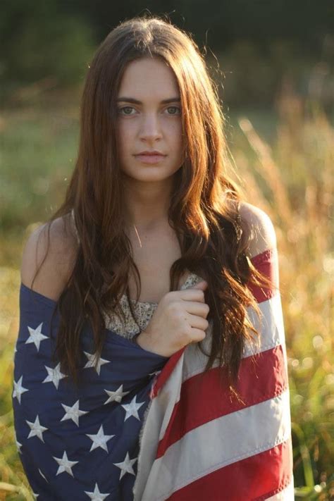 Live Free Photography Sela Bay Miles American Flag Field Hipster