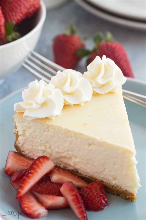 baked vanilla cheesecake recipe