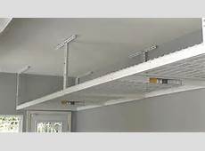 SafeRacks 4'x8' Overhead Garage Storage Rack image 2 from the video