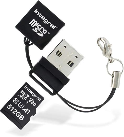 integral micro sd card reader usb  memory card adapter  micro sd microsdhc microsdxc