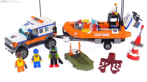 lego city  response unit review coast guard set