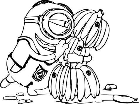 minions easter coloring pages coloring pages banana coloring page